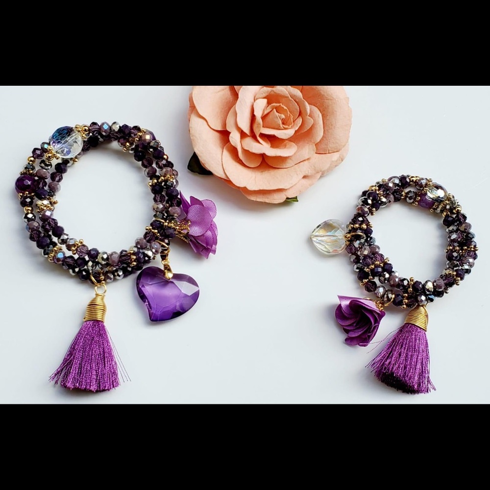 Bohemian Mother & Daughter Bracelets